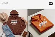 Hoodie Mockup for Apparel Branding, a Hoody Mockup by RamStudio2 (Thumbnail 6 of 7)