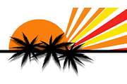Desert Sunset Landscape Bundle, an Illustration by yasushie (Thumbnail 31 of 31)