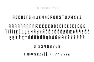 Destrukt - Sans Serif Font- 2 Styles