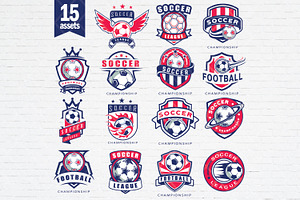 Soccer team logo template, a Design Template by Guavanaboy