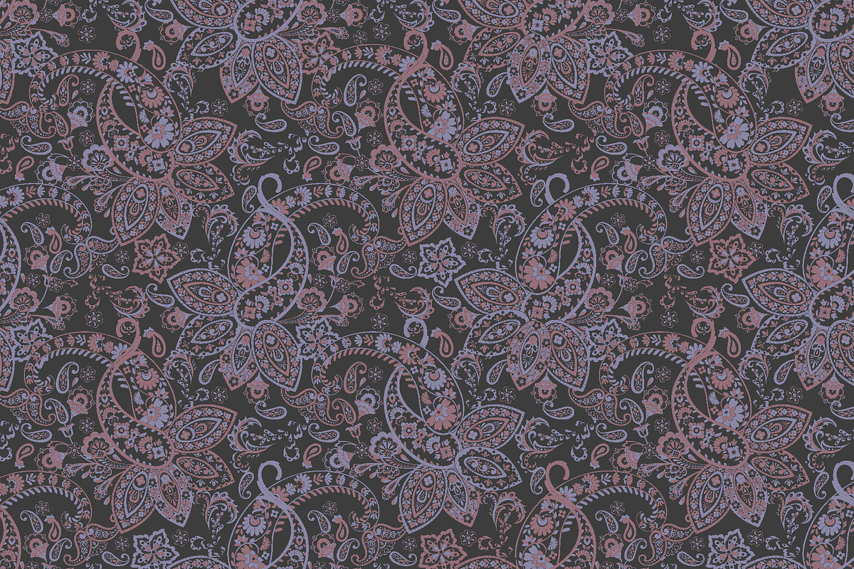 Paisley seamless pattern, a Pattern Graphic by antalogiya (Photo 3 of 5)