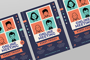Online Meeting Flyers, a Flyer Template by Tokosatsu (Thumbnail 3 of 4)