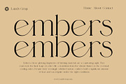 Blasing Aesthetic Serif Font, a Serif Font by Alfinart (Thumbnail 2 of 10)