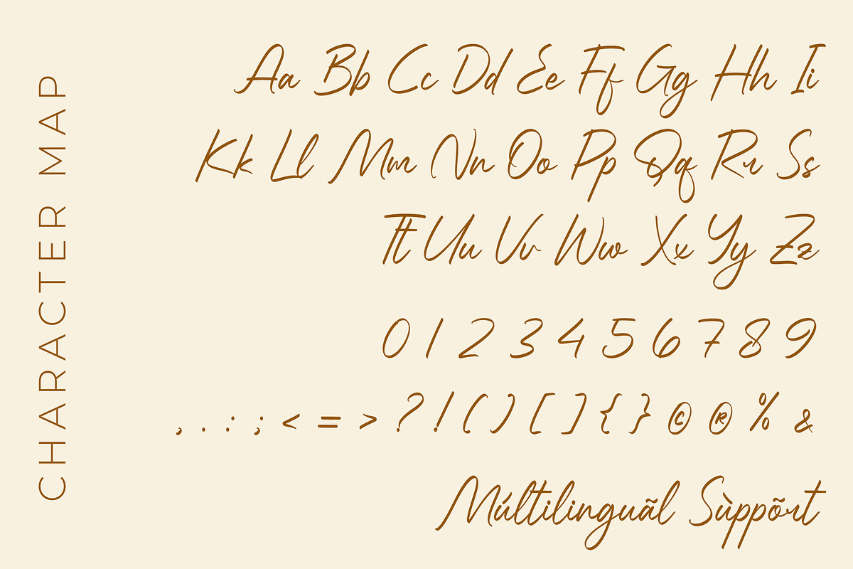 Brownlen - Handwritten Script Font, a Script Font by Graha Type (Photo 10 of 12)
