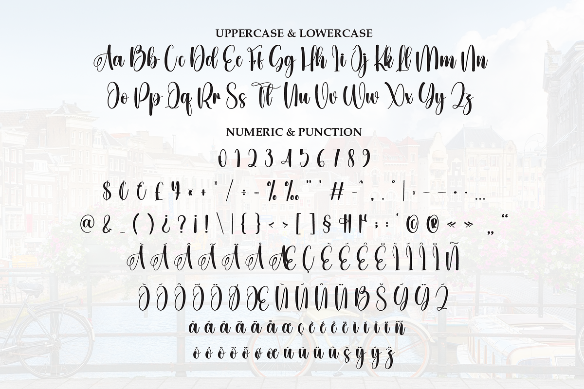 Amsterdam | Script Font, a Handwritten Font by Scratchones (Photo 7 of 9)
