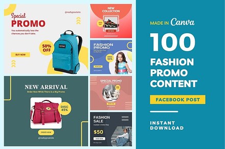 Fashion Sale Content Facebook Posts