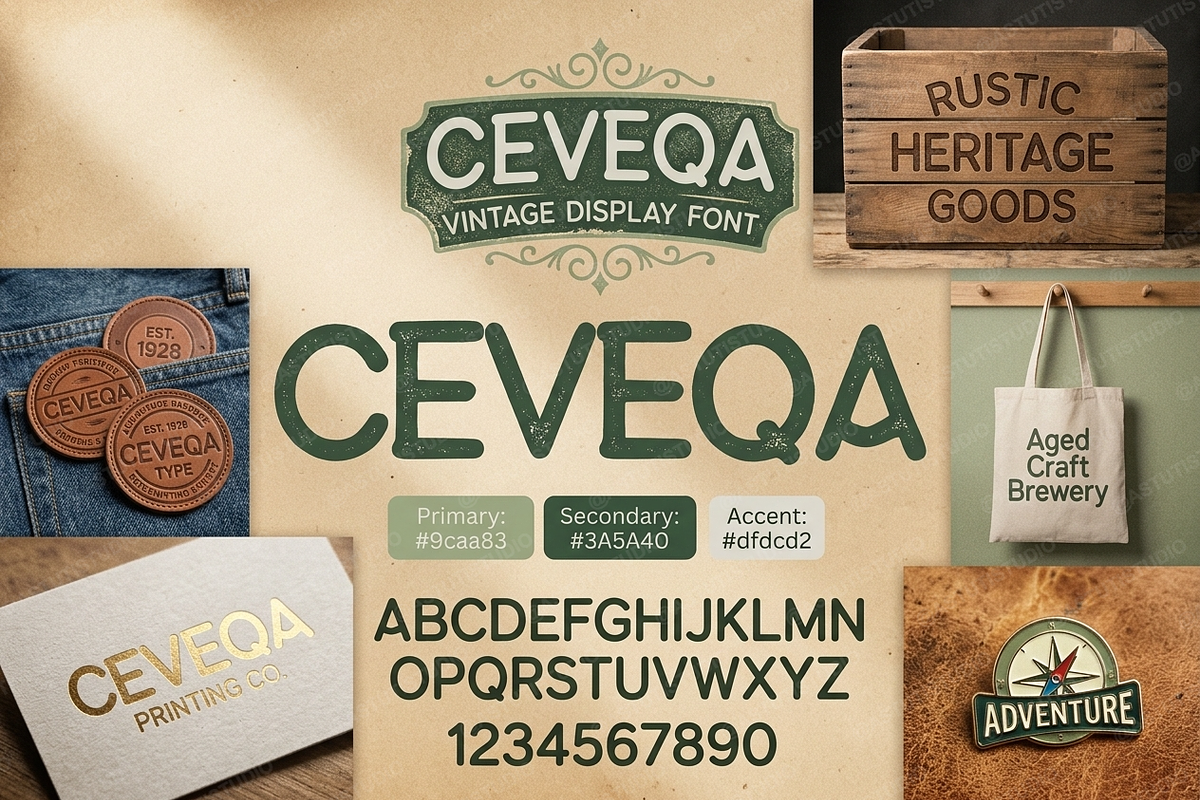 Ceveqa - Elegant Serif Font, a Serif Font by Astuti Studio (Photo 9 of 25)