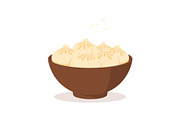 Steamed Dumpling Bowl Clipart, an Object Graphic by Gfx_Store (Thumbnail 4 of 13)