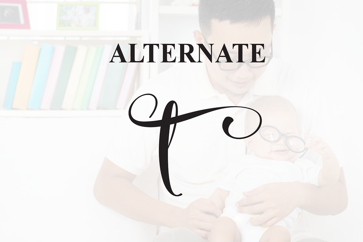 Father | Script Font, a Handwritten Font by Scratchones (Photo 8 of 9)