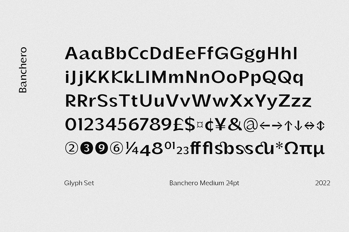 Banchero - Modern Sans Family, a Sans Serif Font by Jehoo Creative (Photo 12 of 12)