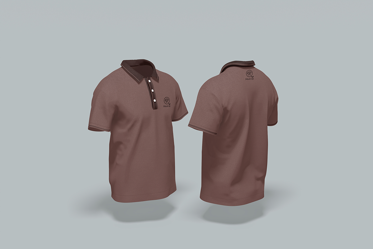 Polo Tshirt Mockup, a Shirt Mockup by groens (Photo 4 of 4)