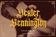 Agathiqy - Blackletter Font, a Blackletter Font by StringLabs (Thumbnail 10 of 13)