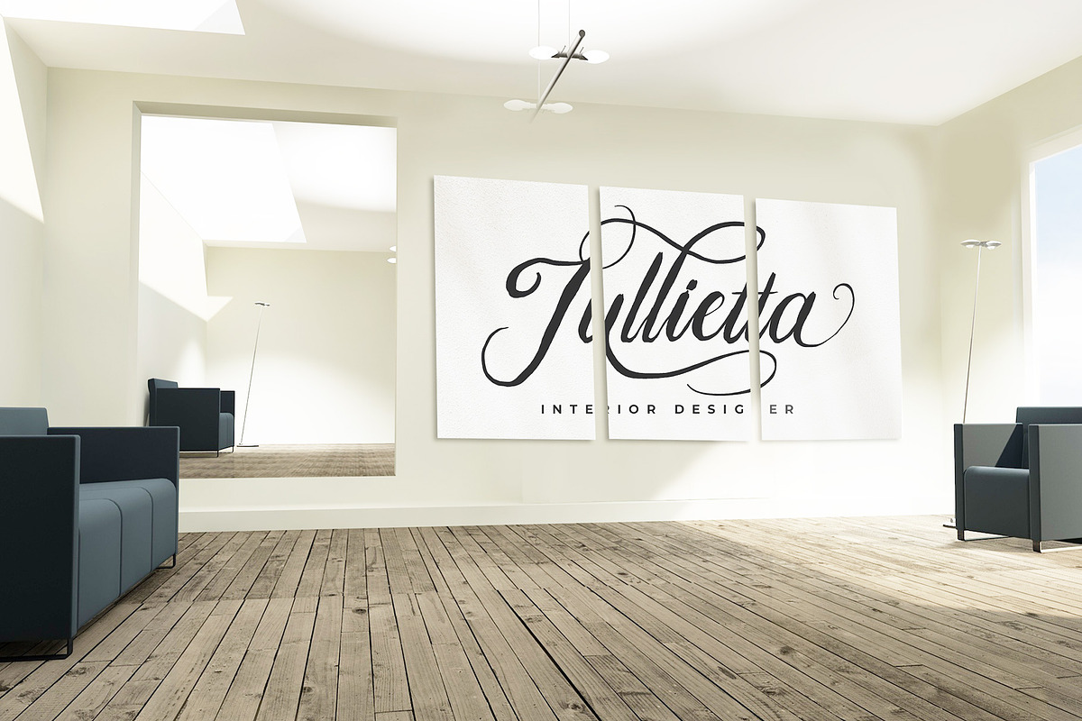 Bulliandry | Modern Calligraphy preview 3