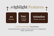 Church and Religion Google Slides, a Presentation Template by Loin Studio (Thumbnail 2 of 4)