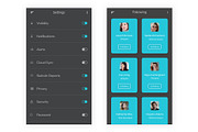 Social Media - Mobile App UI Kit, an UI Kit Template by themelove (Thumbnail 3 of 10)