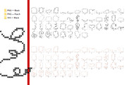 Whimsy Cross Stitch Frames & Borders, an Object Graphic by Anzhelika (Thumbnail 7 of 10)