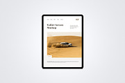iPad / Tablet Screen Mockup, an iPad Mockup by Mockup Supper (Thumbnail 5 of 14)