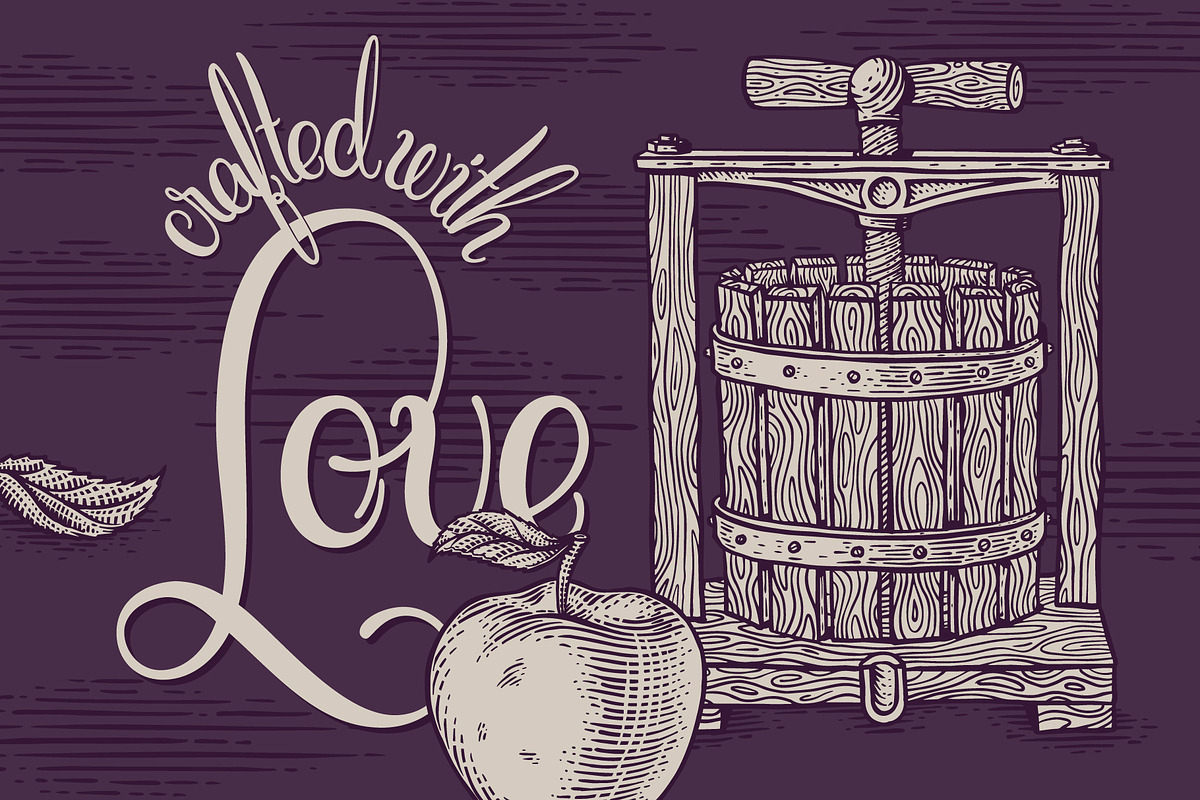 Cidrella script & graphics, a Script Font by Gleb Guralnyk (Photo 3 of 6)