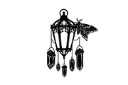 Mystical Moth Lantern Design Bundle, an Illustration by Designs_River (Thumbnail 18 of 31)
