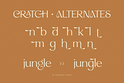 CRATCH - Heritage Vintage Typeface, a Serif Font by Sensatype (Thumbnail 7 of 23)