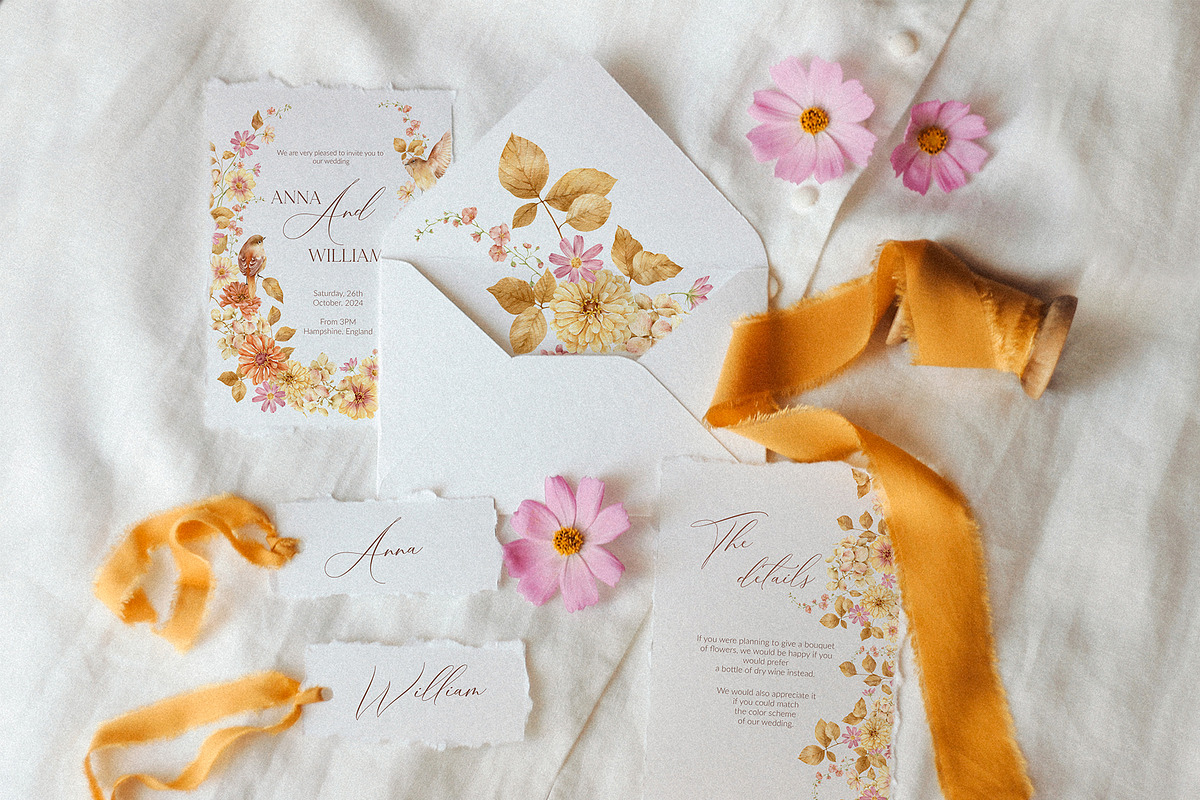 Fall Time - watercolor collection, an Illustration by Nastya.Chay (Photo 2 of 14)