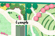 Elements for landscape planning vol2, an Illustration by Lina_Lisichka (Thumbnail 1 of 4)