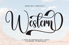 Western | Script Font