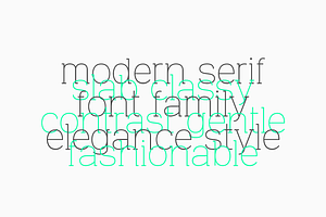 Venice Serif - Font Family