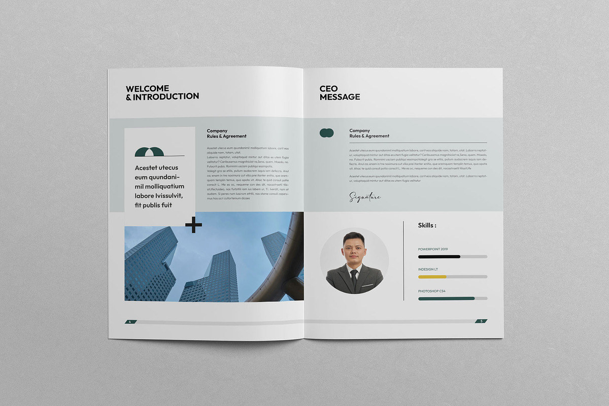 Corporate Project Proposal, a Brochure Template by KreateTribe (Photo 5 of 8)