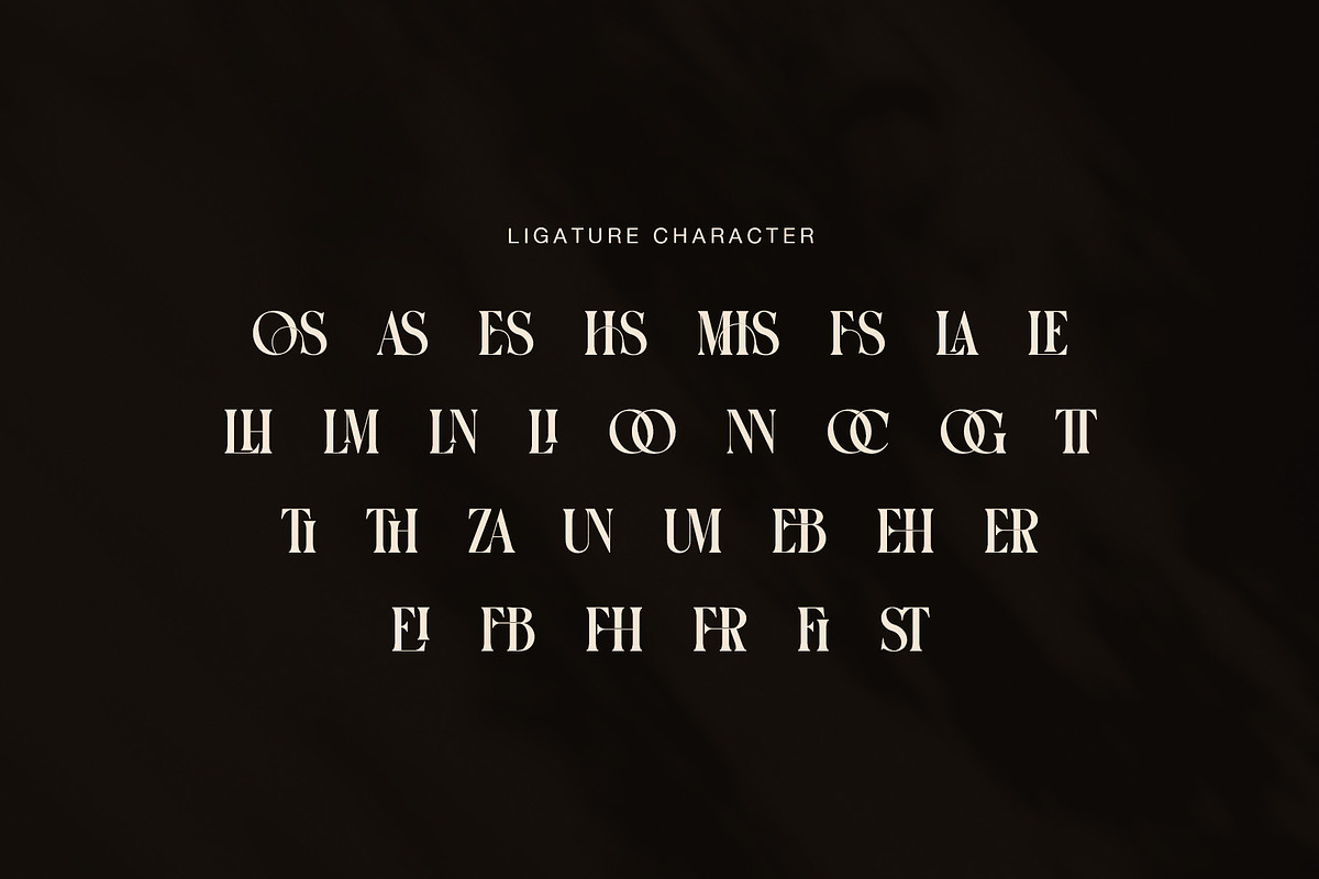 Caoges – Luxury Contrast Serif Font, a Serif Font by Graphicxell (Photo 8 of 8)