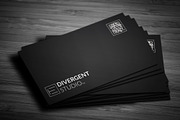 Sleek & Clean Business Card, a Business Card Template by Divergent Studio (Thumbnail 3 of 3)