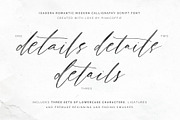 Isadora I Rustic Wedding Script Font, a Script Font by Pink Coffie (Thumbnail 3 of 11)