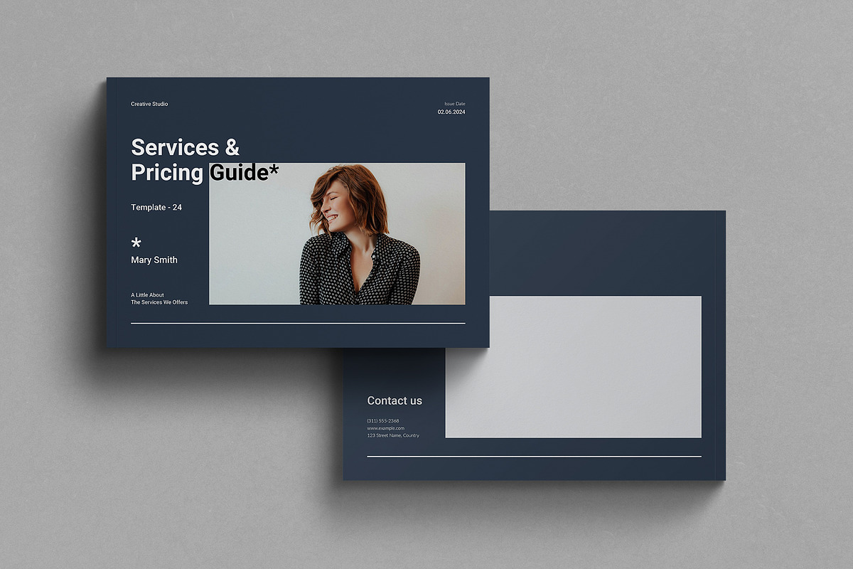 Services & Pricing Guide Landscape, a Brochure Template by TemplatesForest (Photo 8 of 8)