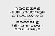Nebula Rolek - Cyber Techno Typeface, a Sans Serif Font by Imoodev (Thumbnail 5 of 6)