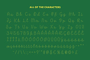 CS Abiola Dashed, a Script Font by Craft Supply Co. (Thumbnail 8 of 8)