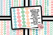 Retro Border Brushes for Procreate, a Brush Add-On by Studio Kitsch (Thumbnail 2 of 9)