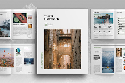 Travel Photobook Brochure Template