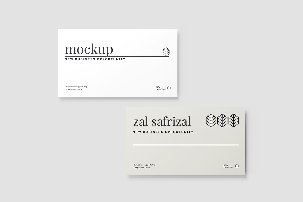 Business Card Mockup, a Business Card Template by safrizalstudio (Photo 4 of 4)