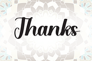 Mandala | Script Font, a Handwritten Font by Scratchones (Thumbnail 9 of 9)