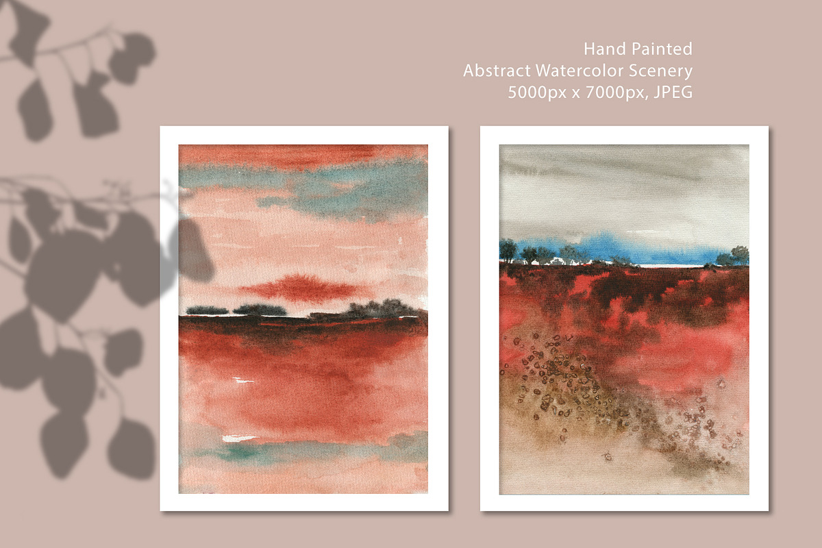 Intangible Scenery - watercolor art, a Background Graphic by Marmoris.Arts (Photo 23 of 34)