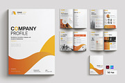 Company Profile Brochure Template, a Brochure Template by Cleffon_Graphic_Studio (Thumbnail 1 of 8)