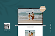 Seafoam Green Wedding Website Canva, a Landing Page Template by batang (Thumbnail 2 of 4)