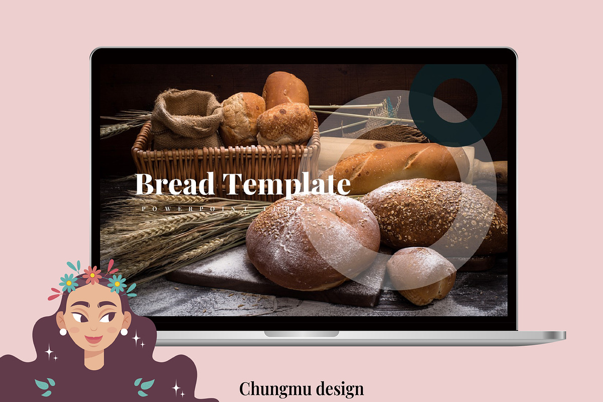 bread ppt template, a Presentation Template by chungmudesign