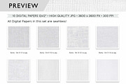 White Linen & Cotton Canvas Textures, a Texture Graphic by Maishop (Thumbnail 4 of 4)