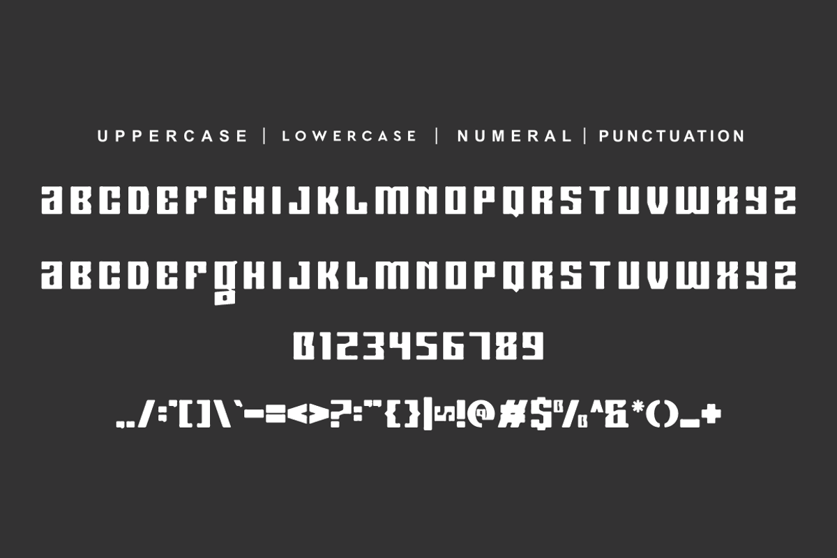 Sagone - Heavy & Thick Font, a Sans Serif Font by QR Design Studio (Photo 6 of 7)