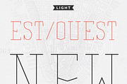Biarritz-Light, a Font by mynameisyanick (Thumbnail 1 of 3)