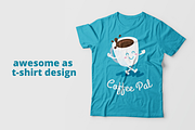 Coffee Pal - Coffee Logo Template, a Branding & Logo Template by Manudesign (Thumbnail 3 of 3)