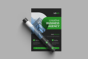 Business Agency Flyer Design, a Flyer Template by VectStock (Thumbnail 3 of 3)