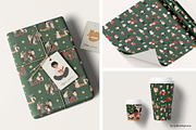 Merry Christmas clipart, a Seasonal Illustration by LyubovZaytseva (Thumbnail 17 of 18)