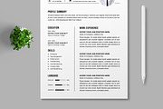 CV Template Design, a Resume Template by MightyDesign (Thumbnail 5 of 8)